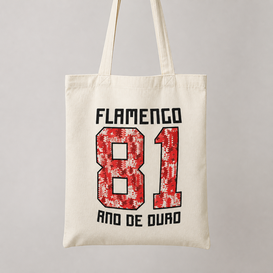 Ecobag Ninguém Morre Nos Devendo | Flamengo em fotografia comercial frontal