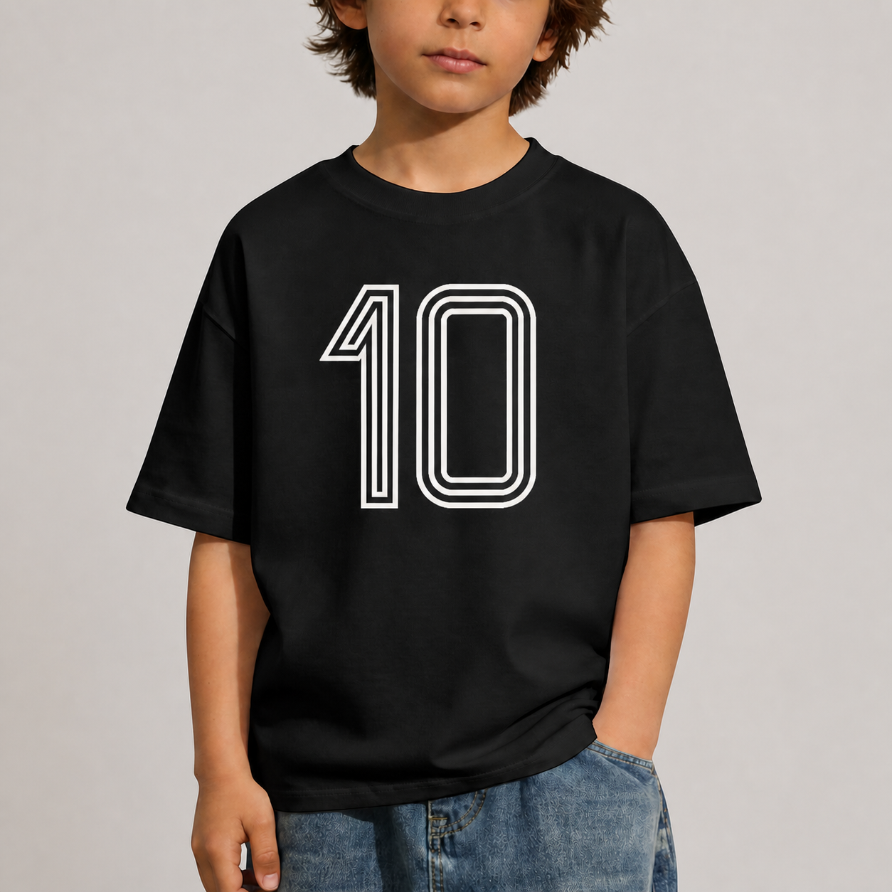 Camiseta infantil Zico 10 Retrô | Flamengo