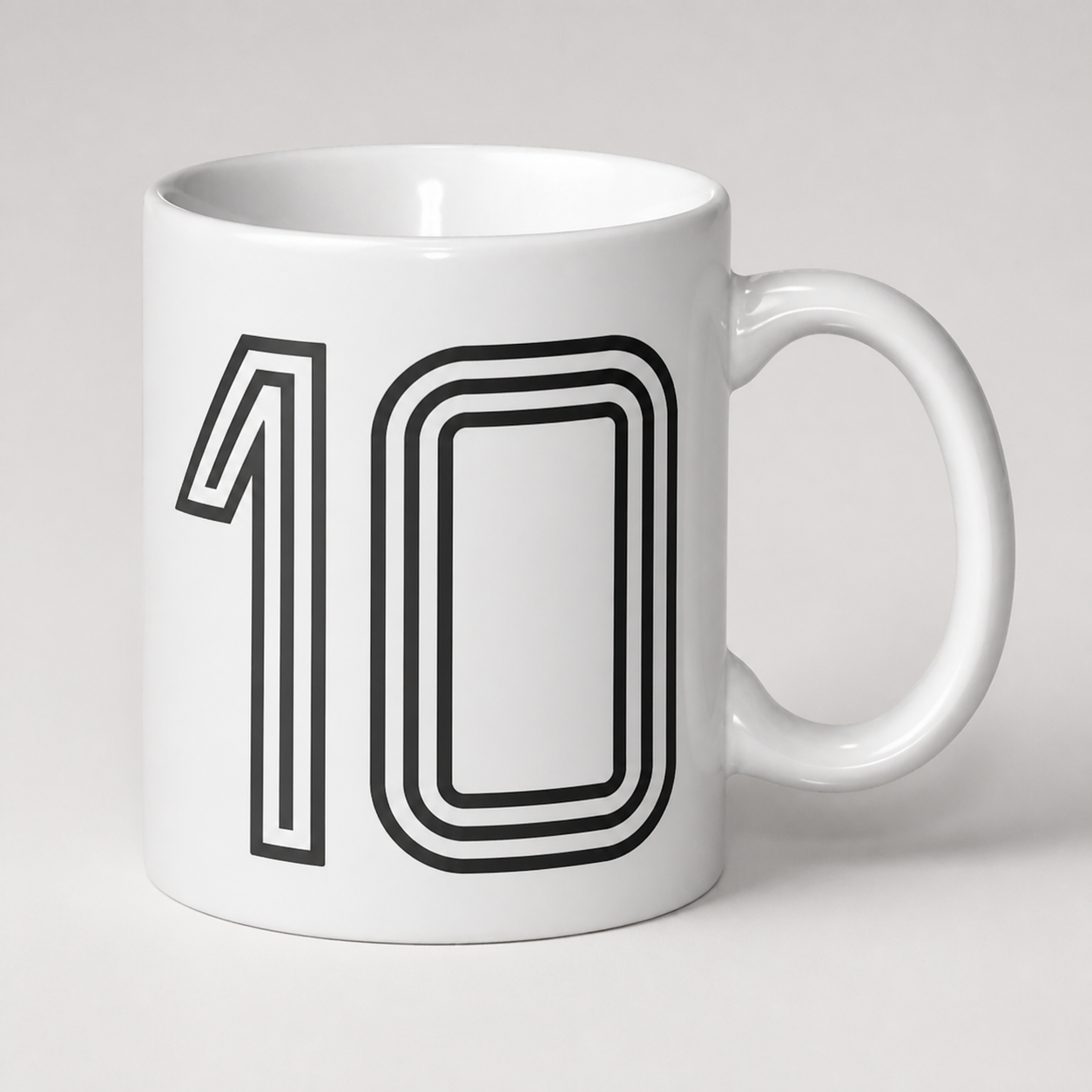 Caneca 325 ml Zico 10 Retrô | Flamengo